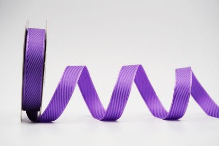 Лента с диагональными полосами, плетение_K1715-7_фиолетовый